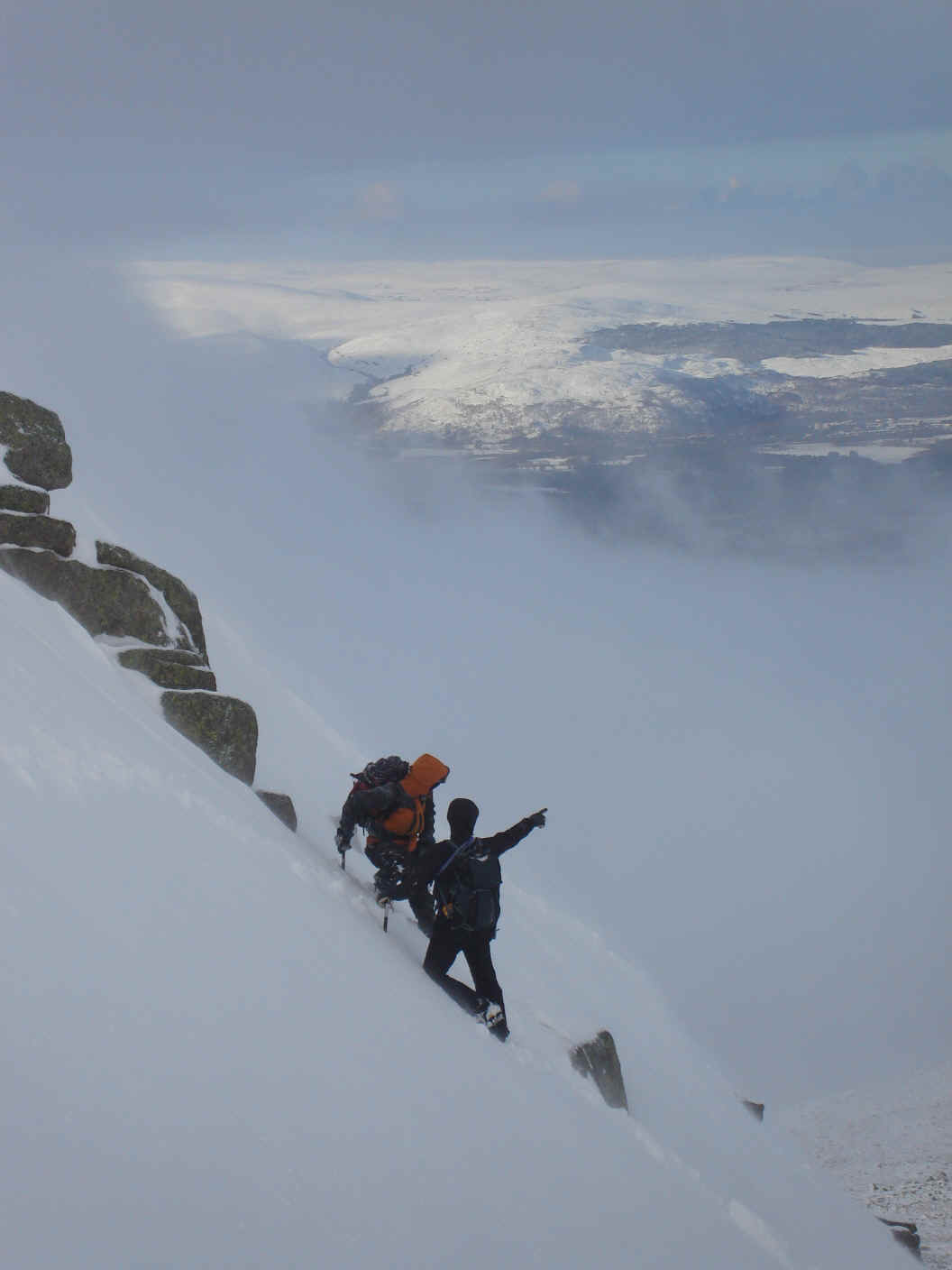 winter skills in glen affric