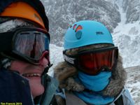 Guiding in a Snow Hole